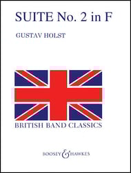 cover Second Suite in F Concert Band sheet music cover